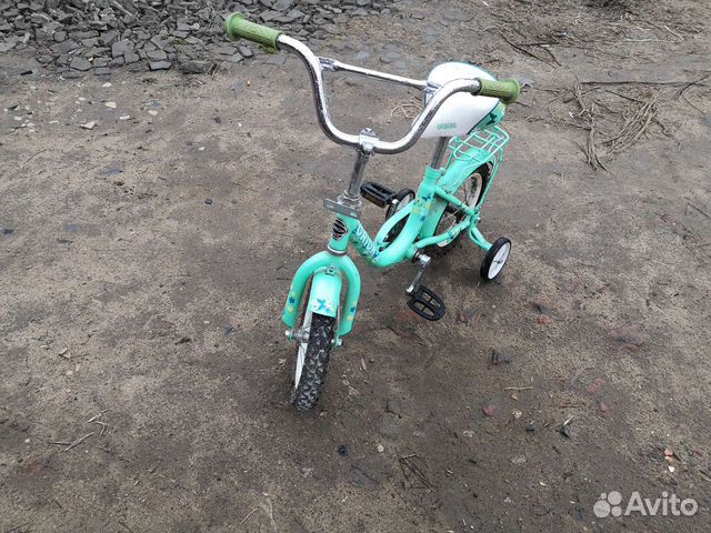 Новый велосипед детский