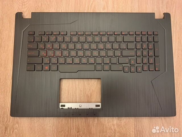 Топкейс Asus ROG gl753vd черный с подсветкой RGB