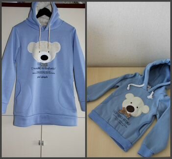 Худи для мамы и ребенка