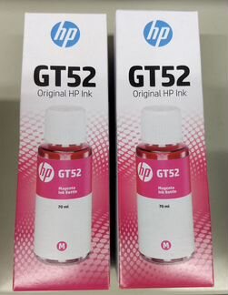 Чернила для принтера HP GT52