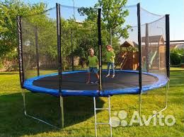 Батут для улицы новый