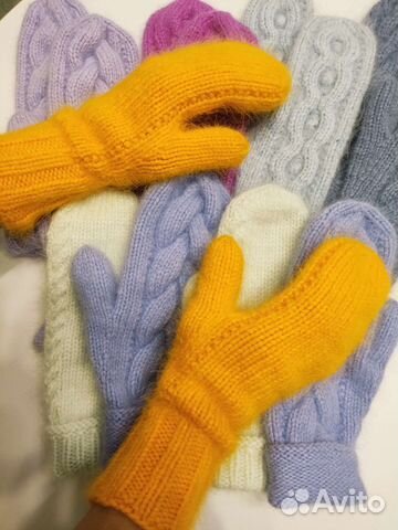 Новые Варежки пух норки
