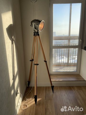 Светильник торшер Loft винтаж СССР