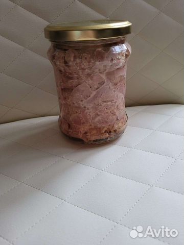 Тунец в с/б 500 гр. Натуральный. Без консервантов