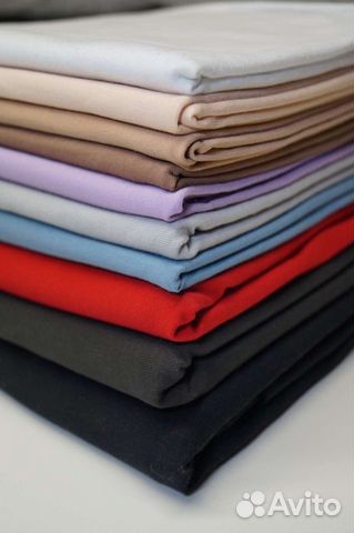 Ткань на отрез, Кулирка, трикотаж. Для шитья