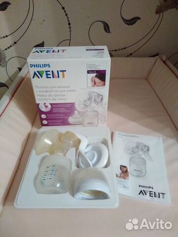 Молокоотсос philips avent ручной