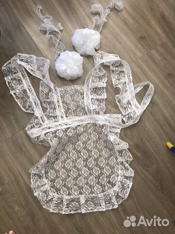 Фартук плюс банты выпускнице