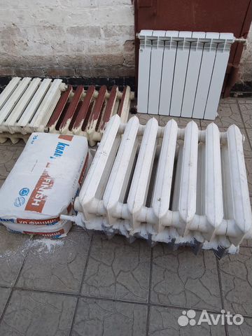 Чугунные батареи бу