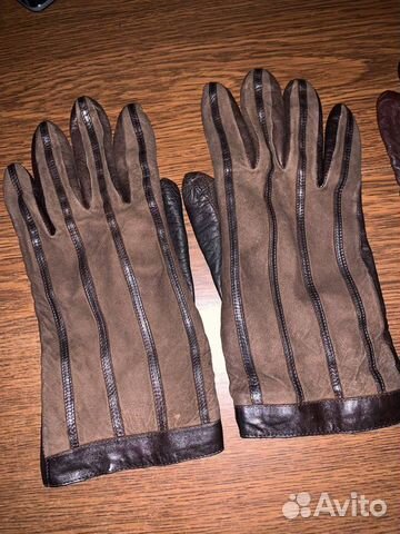 Перчатки кожанные