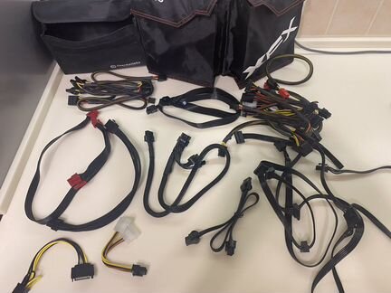 Провода для модульных блоков питания 4pin cpu 6pin