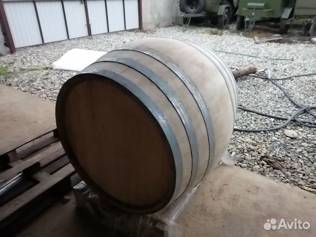 Бочка 500л из кавказского колотого дуба