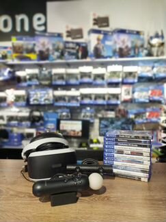 Playstation VR + Camera + наушники Monster Beats