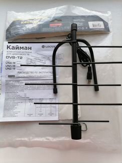 Антенна комнатная для цтв DVB-T2 для приёма цв.тв