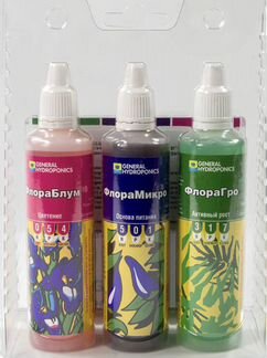 Набор минеральных удобрений Flora Series 3х60 мл