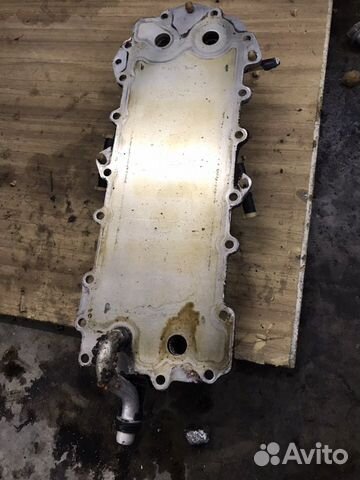 Масляный охладитель двигателя Range Rover 5.0