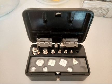 Набор гирь СССР к бытовым весам