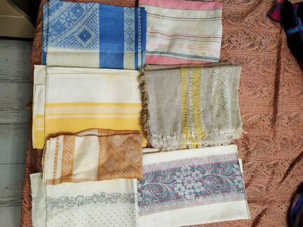 Полотенце,постельное бельё,платки, одеяла СССР