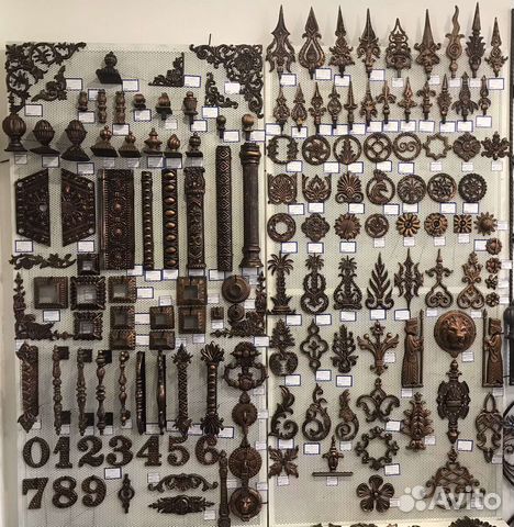 Декоративные элементы для художественной ковки