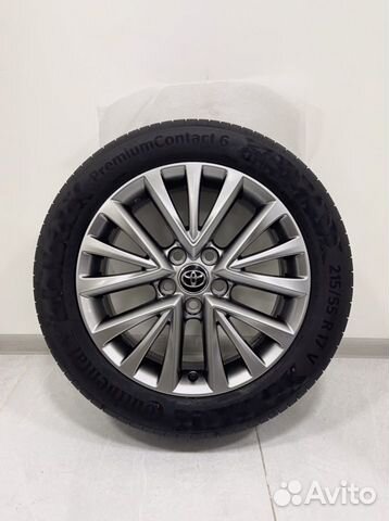 Новые Toyota Camry V55, Continental 215/55 R17
