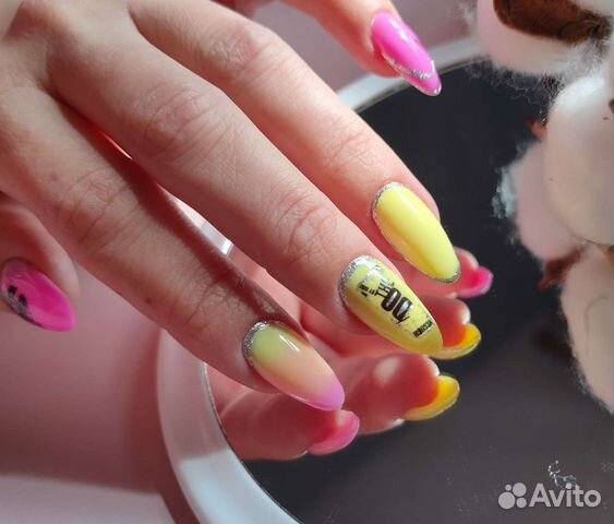 Маникюр, гель-лак,наращивание, коррекция