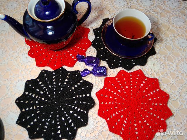 Салфетки, подставки