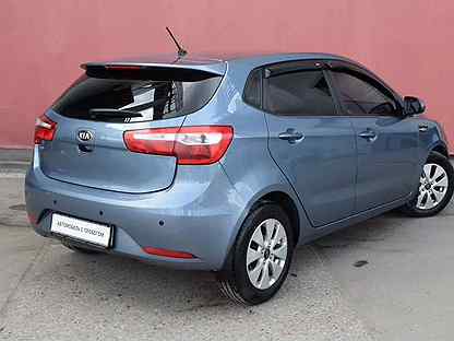 Kia Rio 2012 РіРѕР»СѓР±РѕР№