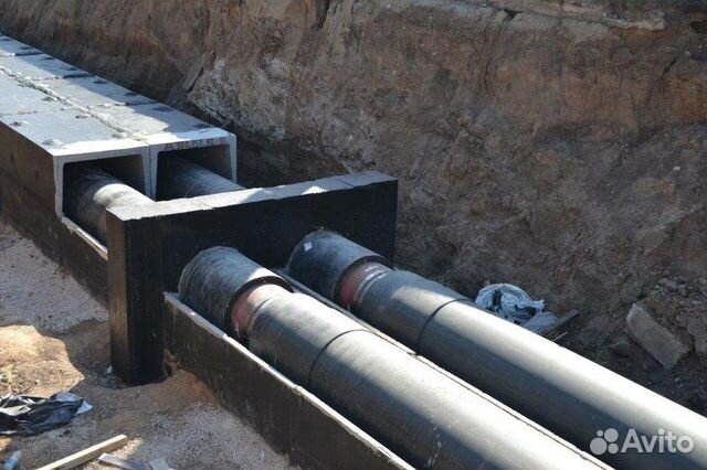 Строительство, Ремонт теплотрассы. Тепловые Сети