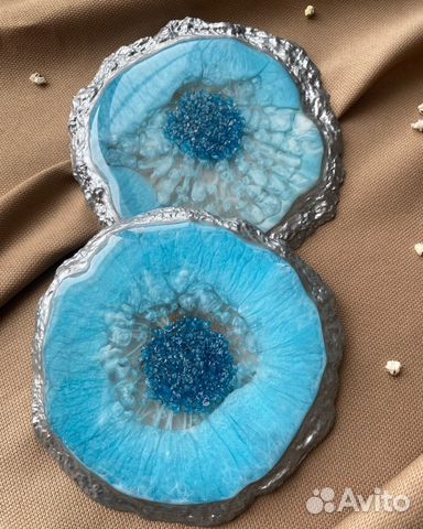 Подстаканник из эпоксидной смолы