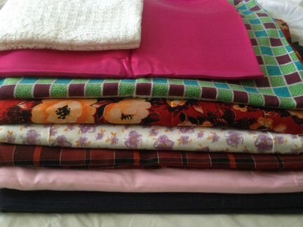 Ткань отрезы из СССР