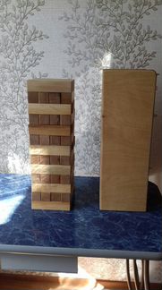 Мега Дженга Падающая башня 4х4