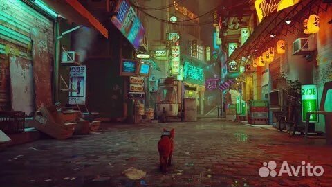 Stray для PS4 PS5 (Стрей)