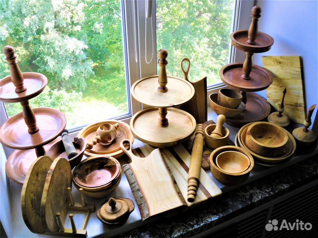 Под старину деревянная этажерка винтаж менажница