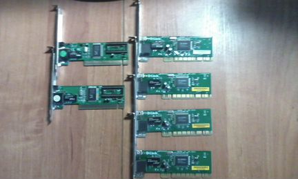 Сетевые карты NetCard PCI/PCI-E 100/1000Mbt