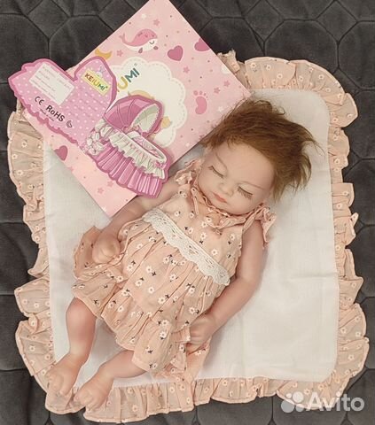 Кукла реборн для девочки reborn силиконовая 30 см