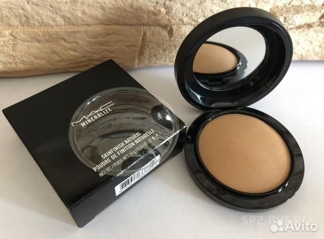 Пудра Mac Mineralize dark; Dark Golden