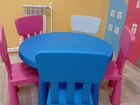Детский стол и стул из IKEA