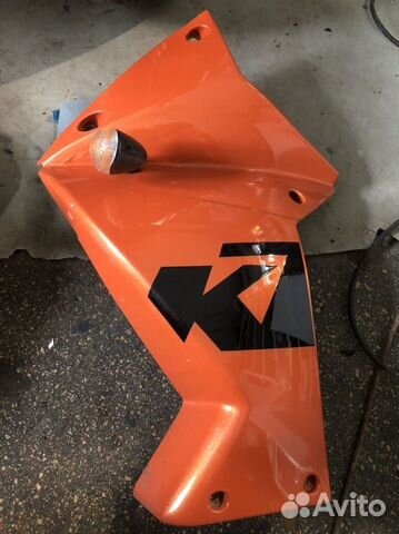 Ktm 950 adventure боковой пластик