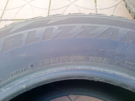 Bridgestone Blizzak DM-V2 285/60 R18 116R