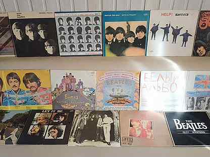 Beatles Коллекция пластинок