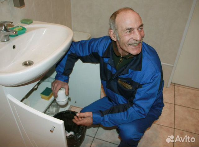 Сантехник. Установка раковины, унитаза Красногорск