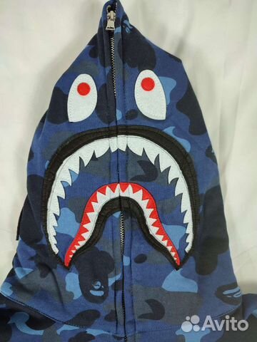 Зип худи Bape x PSG / зипка бейп псж