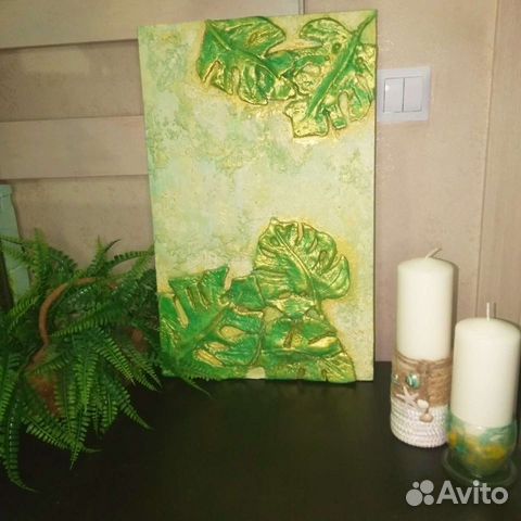 Картина -барельеф