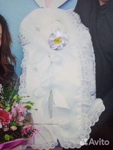 Конверт зимний на выписку