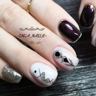 Маникюр +гель-лак в 