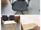 Офисные столы, кресла, тумбочки б/у объявление продам