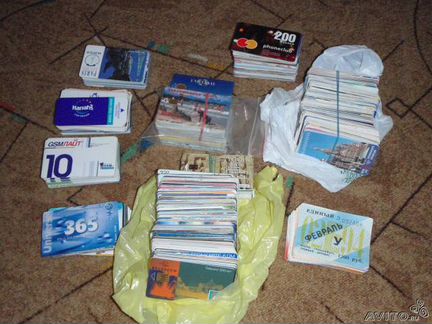 Коллекция таксофонных карт