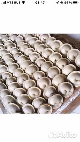 Пельмени ручной лепки, вареники, блины