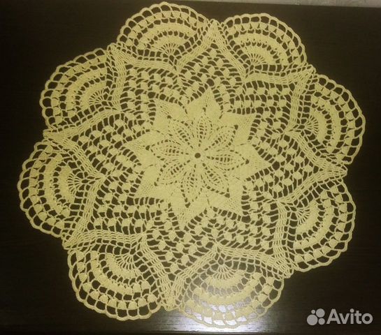 Салфетки вязаные крючком