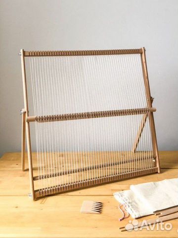 Ткацкий станок (рама) с инструментами 55*53см