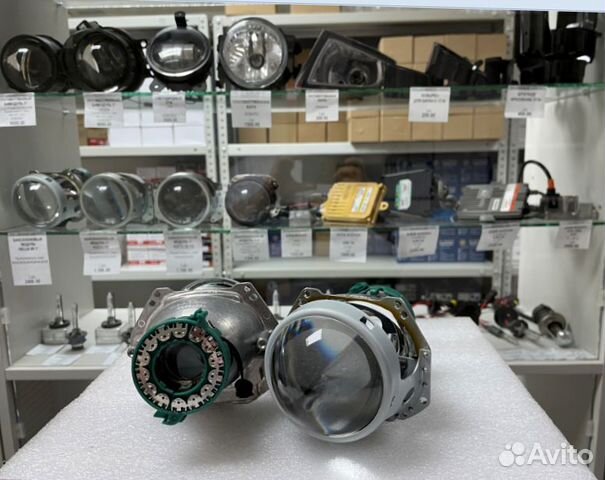 Биксеноновые линзы Hella Koito